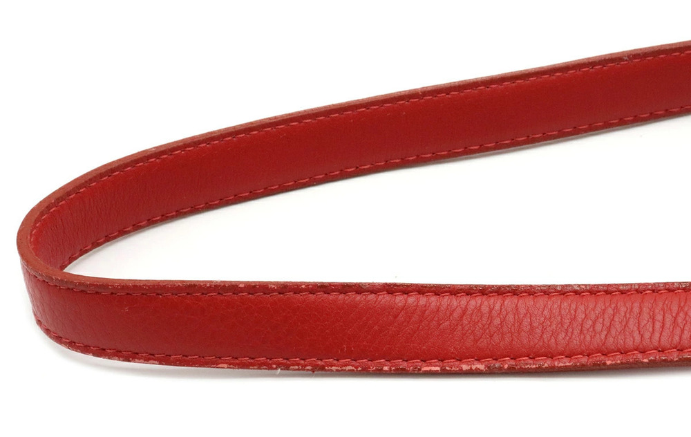 Loewe Backpack Rucksack Leather Red - Picture 4 of 9